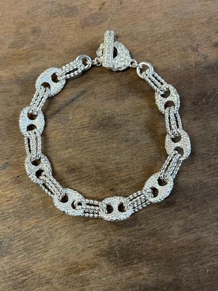 Seashore collection Anchor Link chain in Sterling Silver
