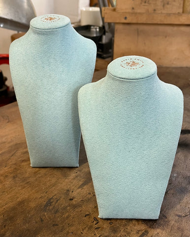 Necklace Storage stands branded davidsmithjewellery.com