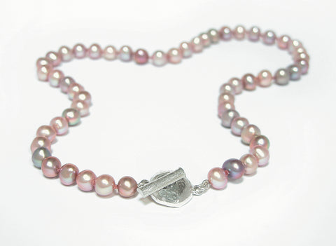 Natural Pink Freshwater Pearl Necklace